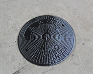 不銹鋼井蓋的安裝